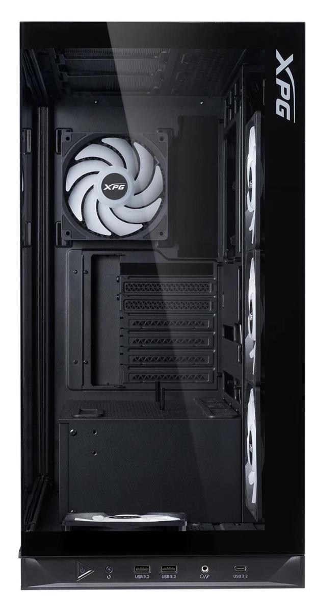 Изображение Корпус ADATA XPG INVADER X BTF Black (mATX, ATX, Mini-ITX, черный, без БП)/(INVADERXBTFMT-BKCWW)