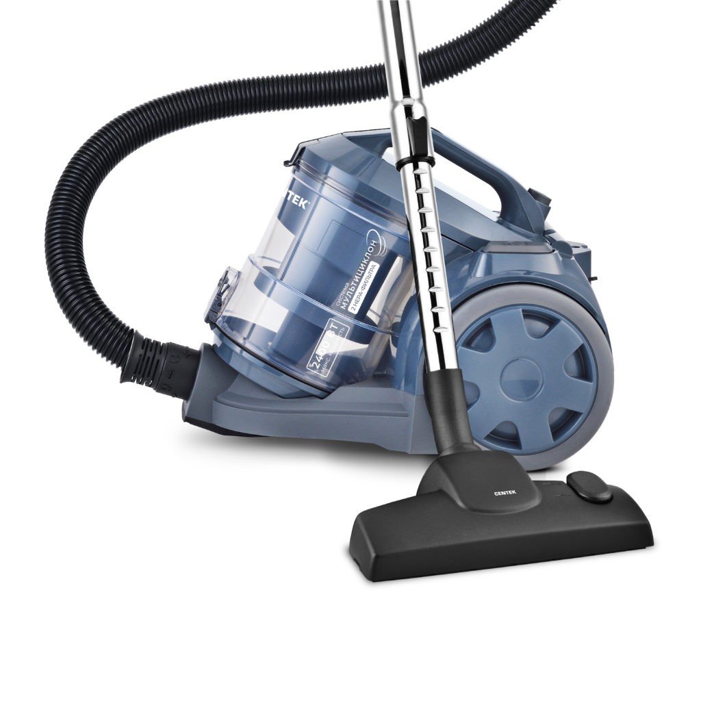 Изображение Пылесос CENTEK CT-2546 (2400 Вт /контейнер/голубой)