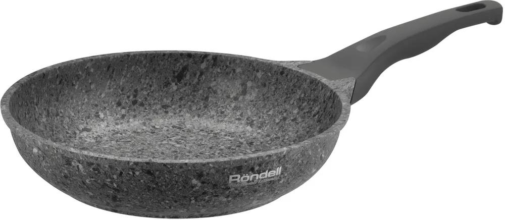 Изображение Универсальная сковорода Rondell Granit Carrara RDA-1844 круглая серый (24 см )