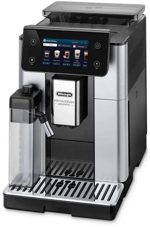 Изображение Кофемашина DeLONGHI ECAM630.55.SM  (1450 Вт /19 бар/серебристый, черный)