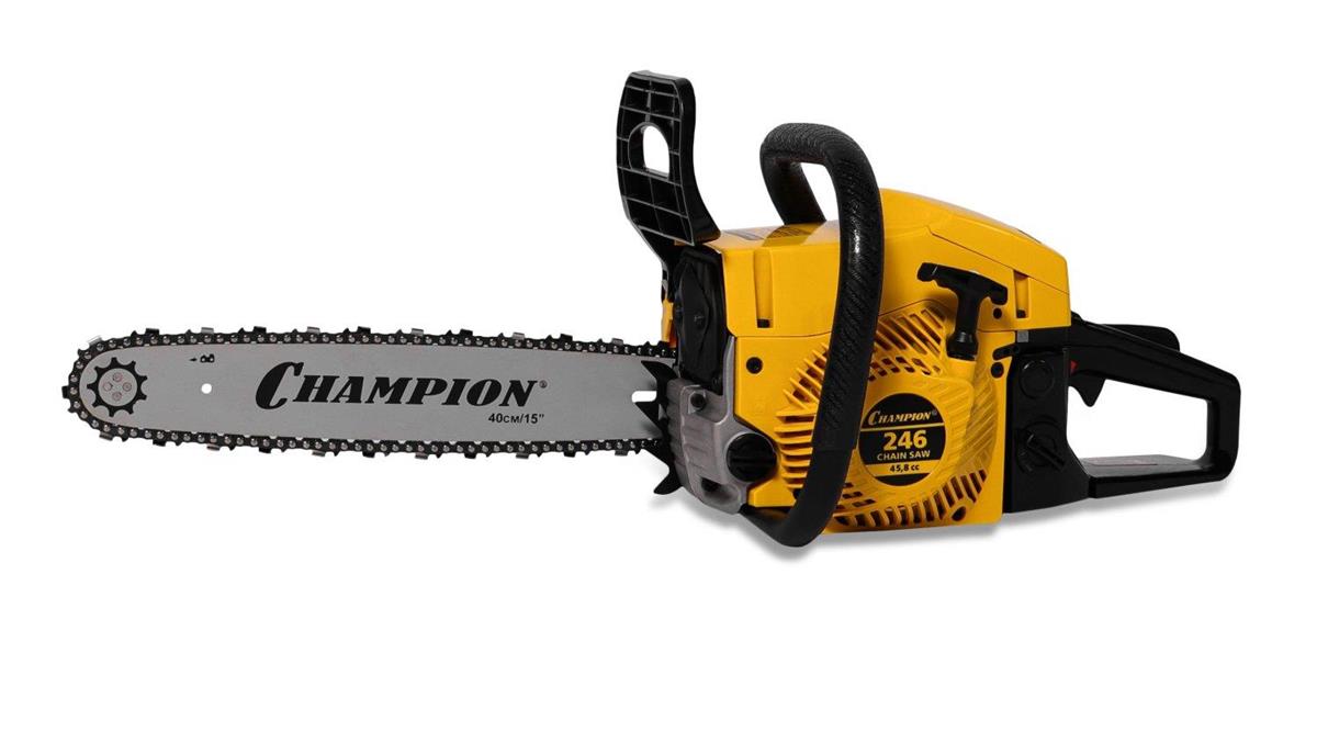 Изображение Цепная бензопила CHAMPION 246-15 (1900 л.с./шина 38 см )