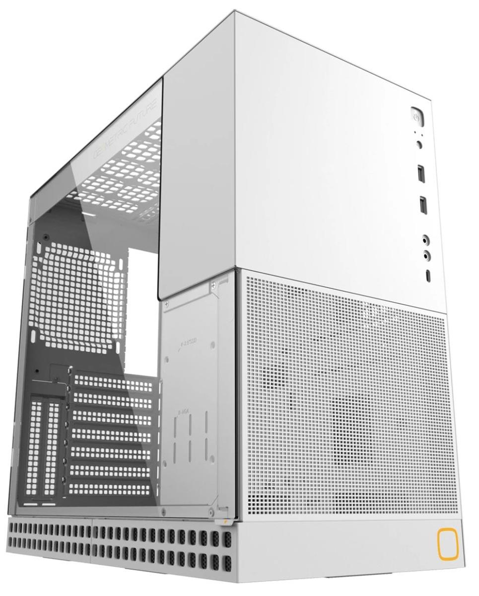 Изображение Корпус Geometric Future Model 4 King Arthur White (mATX, ATX, Mini-ITX, EATX, белый, без БП)/(1AM4KAWT00101)