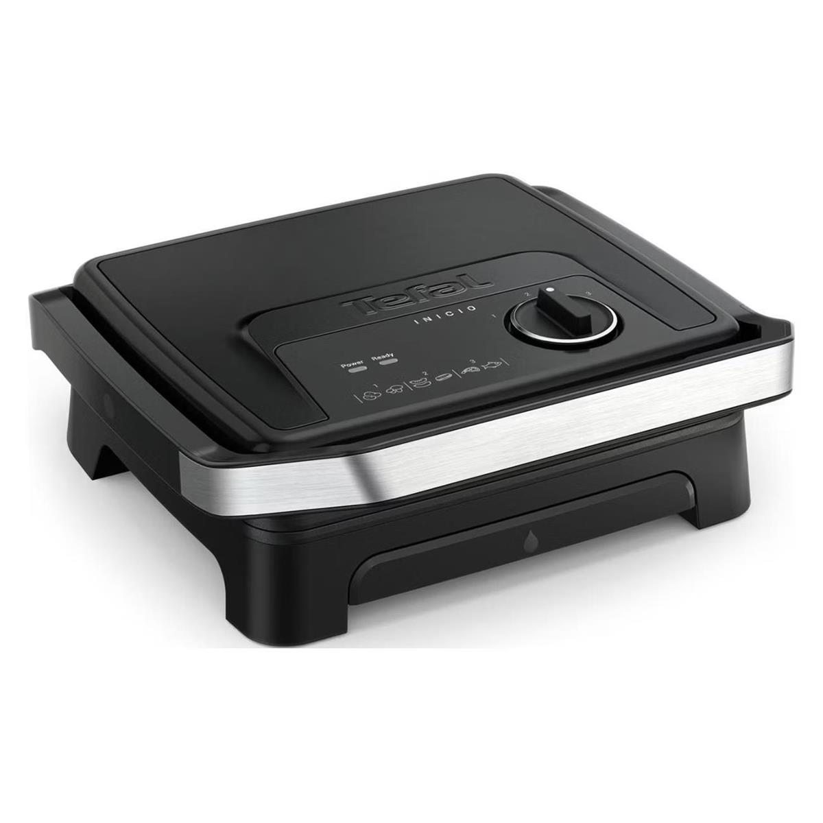 Изображение Электрический гриль Tefal GC2728E0 2000Вт серебристый/черный, 2000 Вт