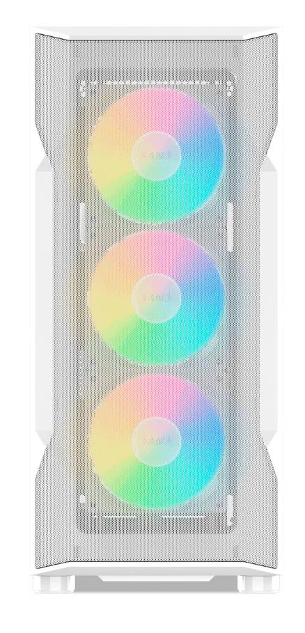 Изображение Корпус SAMA S40 White (mATX, ATX, Mini-ITX, белый, без БП)/(S40-WHAPA4X1-GL)