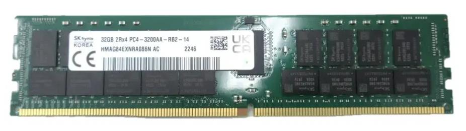Изображение Оперативная память 1x32 GB DDR4 Hynix HMAG84EXNRA086N (25600 МБ/с, 3200 МГц, CL22)