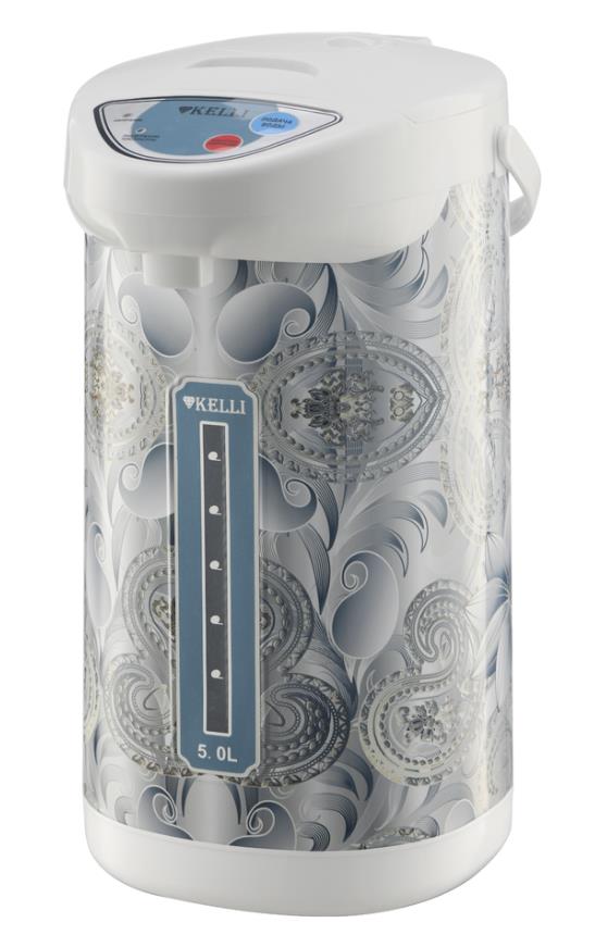 Изображение Термопот Kelli KL-1874 (5 л /1100 Вт /серый, белый)