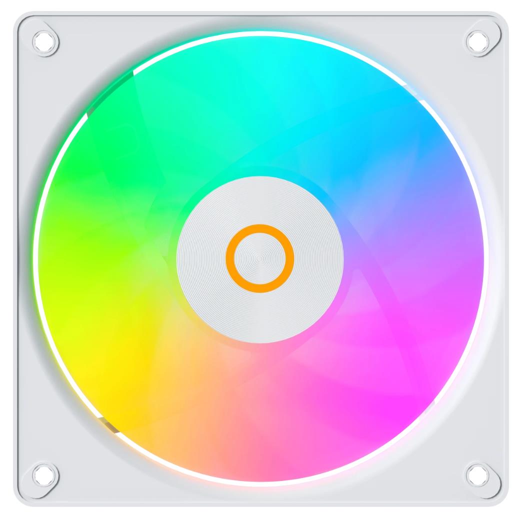 Изображение Вентилятор Ocypus Gamma F12 Elite WH ARGB (1800 об/мин , 120x120x25 мм,4-pin PWM)