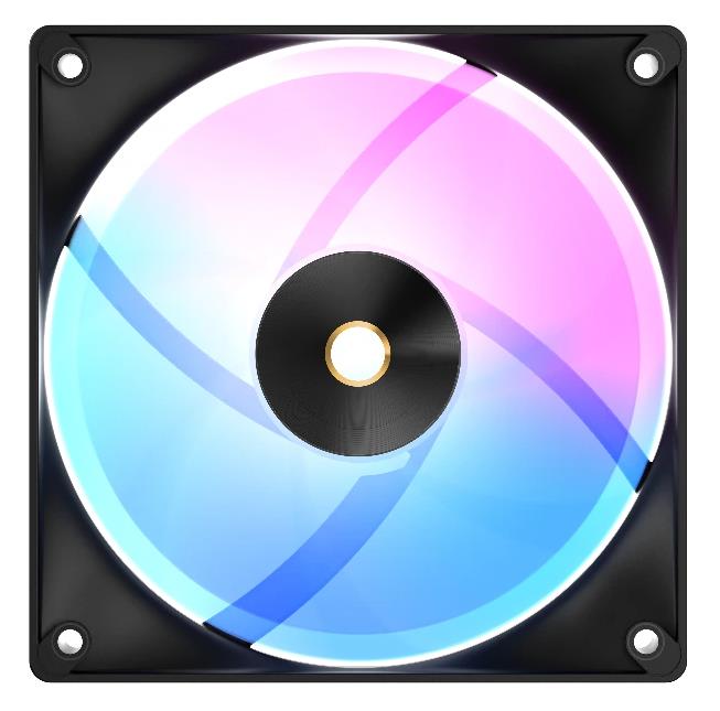 Изображение Вентилятор Ocypus Delta F12 BK ARGB (2000 об/мин , 120x120x25 мм,4-pin PWM)