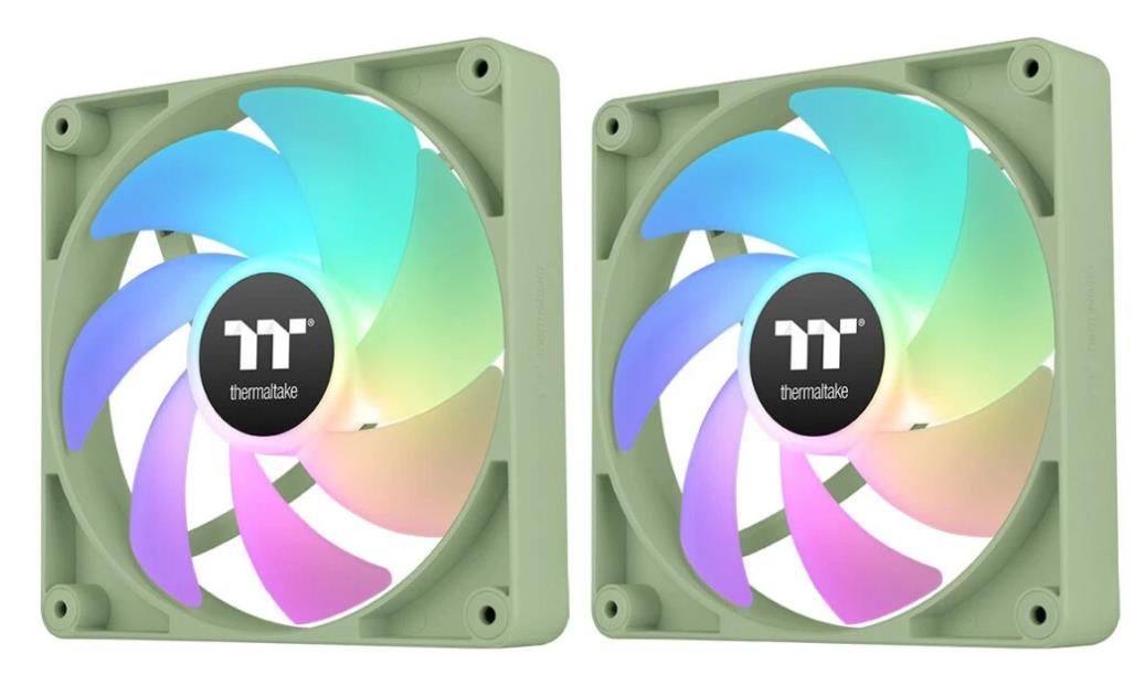 Изображение Вентилятор Thermaltake CT140 ARGB Sync Fan Matcha Green (1500 об/мин , 140x140x25 мм,4-pin PWM)