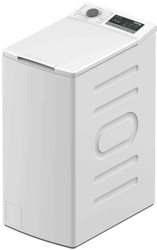 Изображение Стиральная машина Korting KWMT 1488 I, белый (вертикальная, 8 кг, 1300 об/мин )