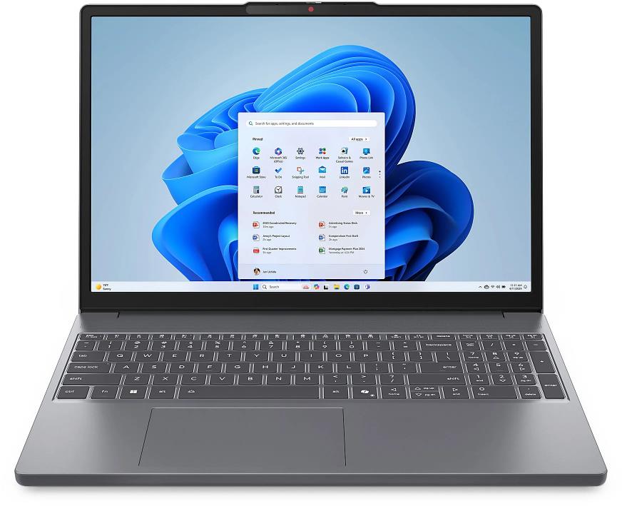 Изображение Ноутбук Lenovo IdeaPad Slim 3 15ARP10 (AMD 7735HS 3200 МГц/ SSD 512 ГБ  /RAM 16 ГБ/ 15.3" 1920x1200/VGA встроенная/ Без ОС) (83K7000XRK)