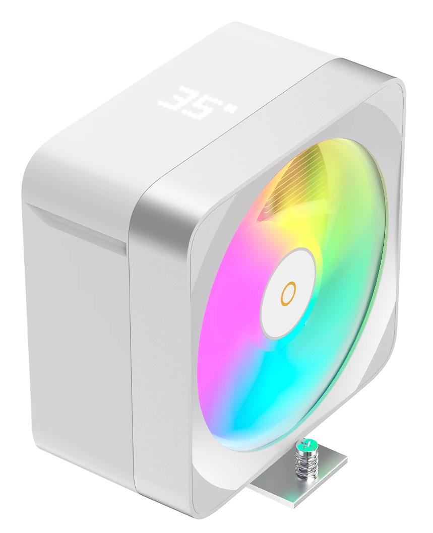 Изображение Кулер для процессора Ocypus Delta A40 EX Digital WH ARGB (AM4, LGA1150/1151/1155/S1156, LGA 1200, LGA 1700, AM5, LGA1851)1 шт