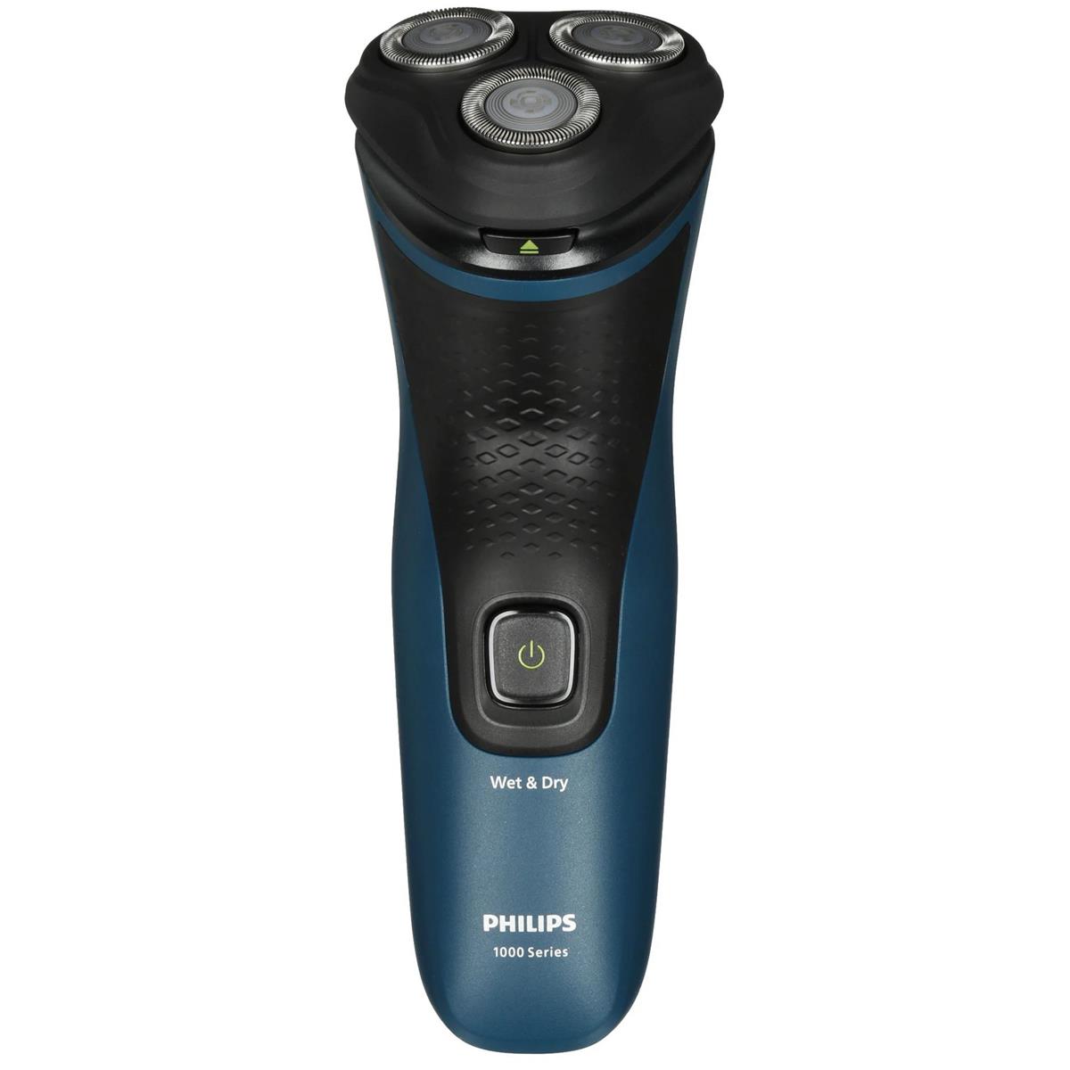 Изображение Бритва Philips S1151/00,синий, черный
