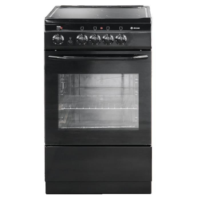 Изображение Плита De luxe 506004.04эс-031,чёрный