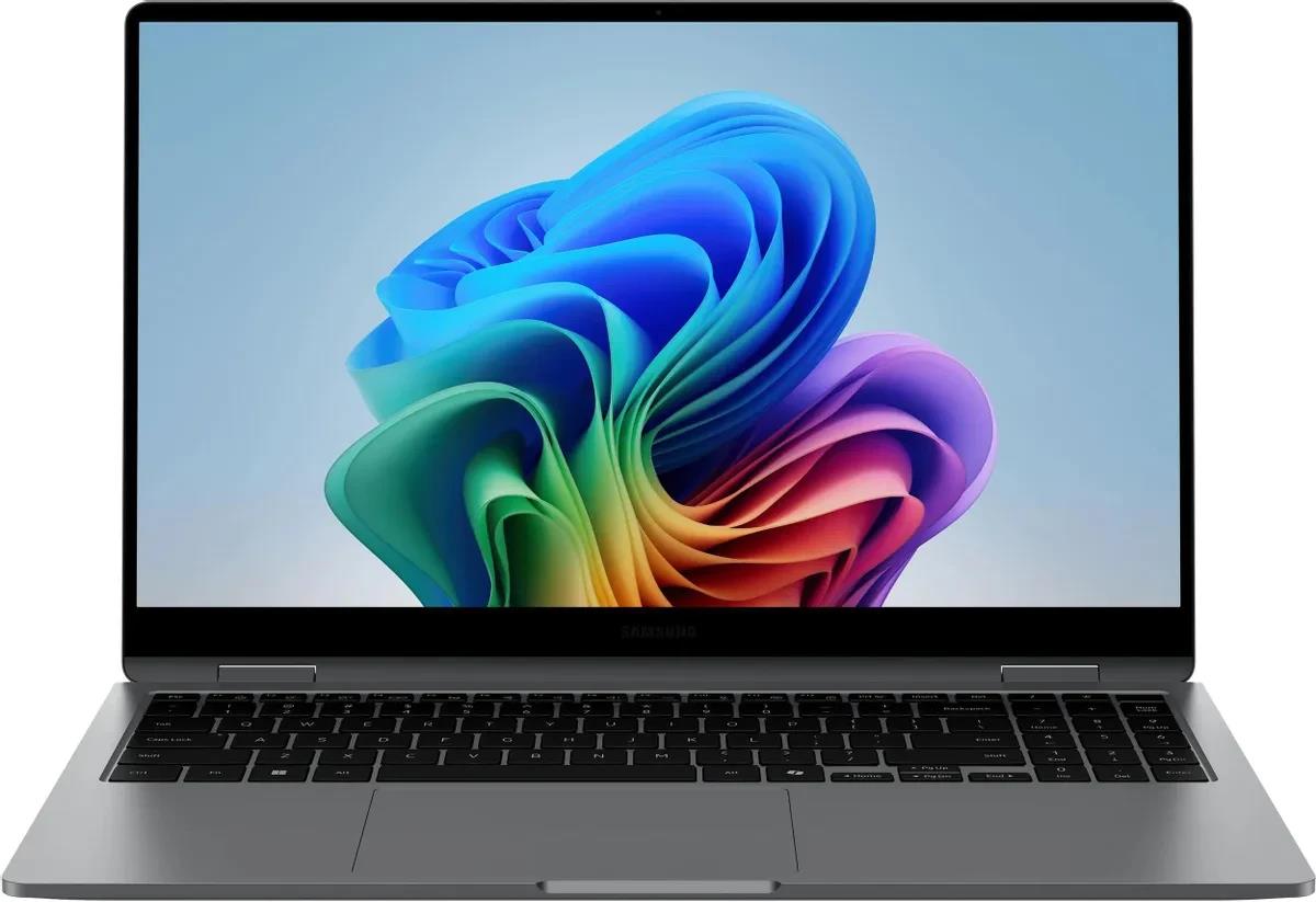 Изображение Ноутбук Samsung Galaxy Book5 360 (Intel 258V 2200 МГц/ SSD 1024 ГБ  /RAM 32 ГБ/ 15.6" 1920x1080/VGA встроенная/ Windows 11 Home) (NP750QHA-LG4IN)