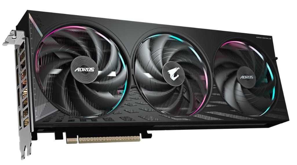 Изображение Видеокарта GIGABYTE NVIDIA GeForce RTX 5060 AORUS ELITE OC 8Gb 8 Гб (GeForce RTX 5060, GDDR7)/(GV-N5060AORUS E-8GD)