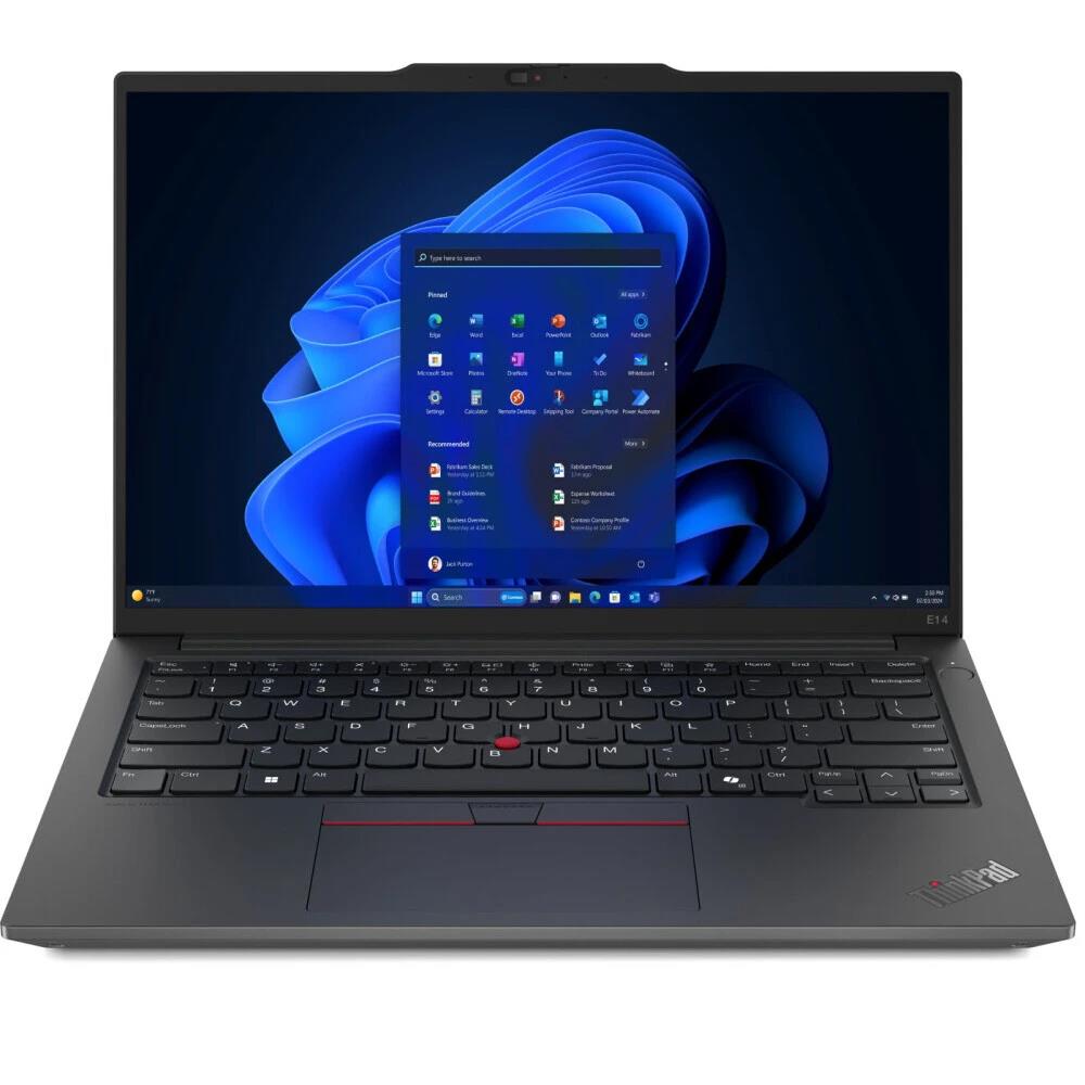 Изображение Ноутбук Lenovo ThinkPad E14 Gen 6 (Intel 125U 1300 МГц/ SSD 512 ГБ  /RAM 16 ГБ/ 14" 1920x1200/VGA встроенная/ Без ОС) (21M700AGIG)