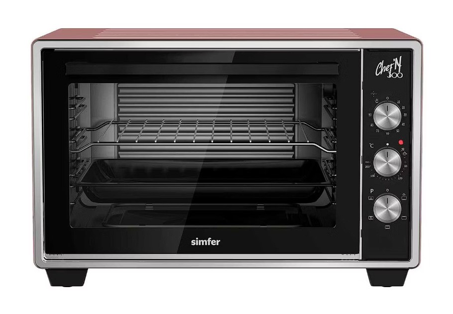Изображение Электропечь Simfer M30X15 (30 л /1300 Вт /розовый)