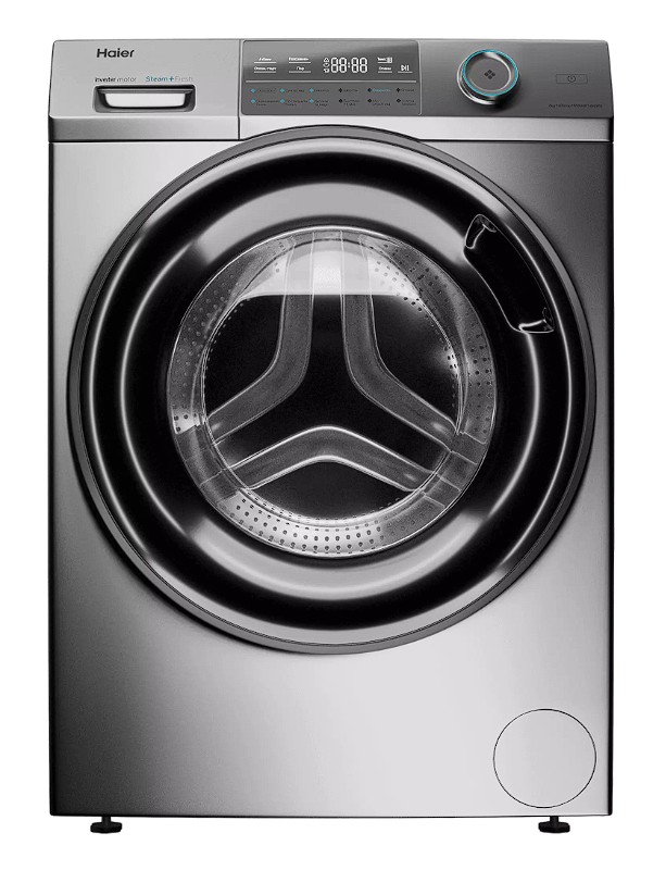 Изображение Стиральная машина Haier HW80-BP14969BS, серебристый (фронтальная, 8 кг, 1400 об/мин )