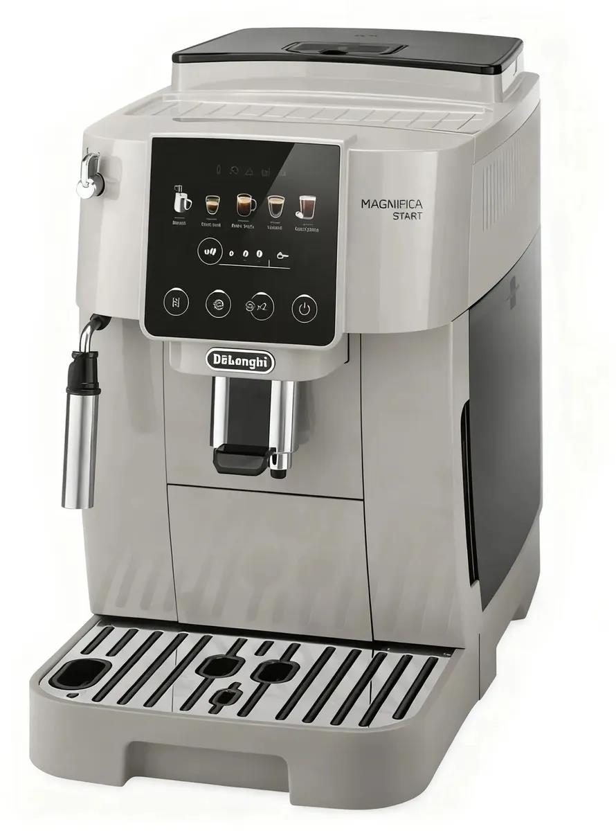 Изображение Кофемашина DeLONGHI Magnifica Start ECAM220.50.BG 1450Вт (1450 Вт /15 бар/серебристый, бежевый)