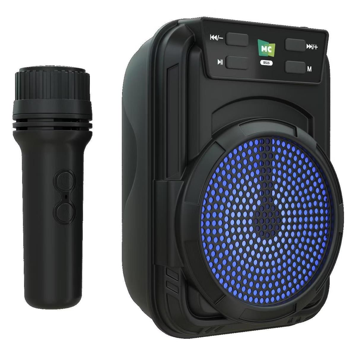 Изображение Портативная акустика More Choice (4620202558213) ВС15 Black (5 Вт   черный)