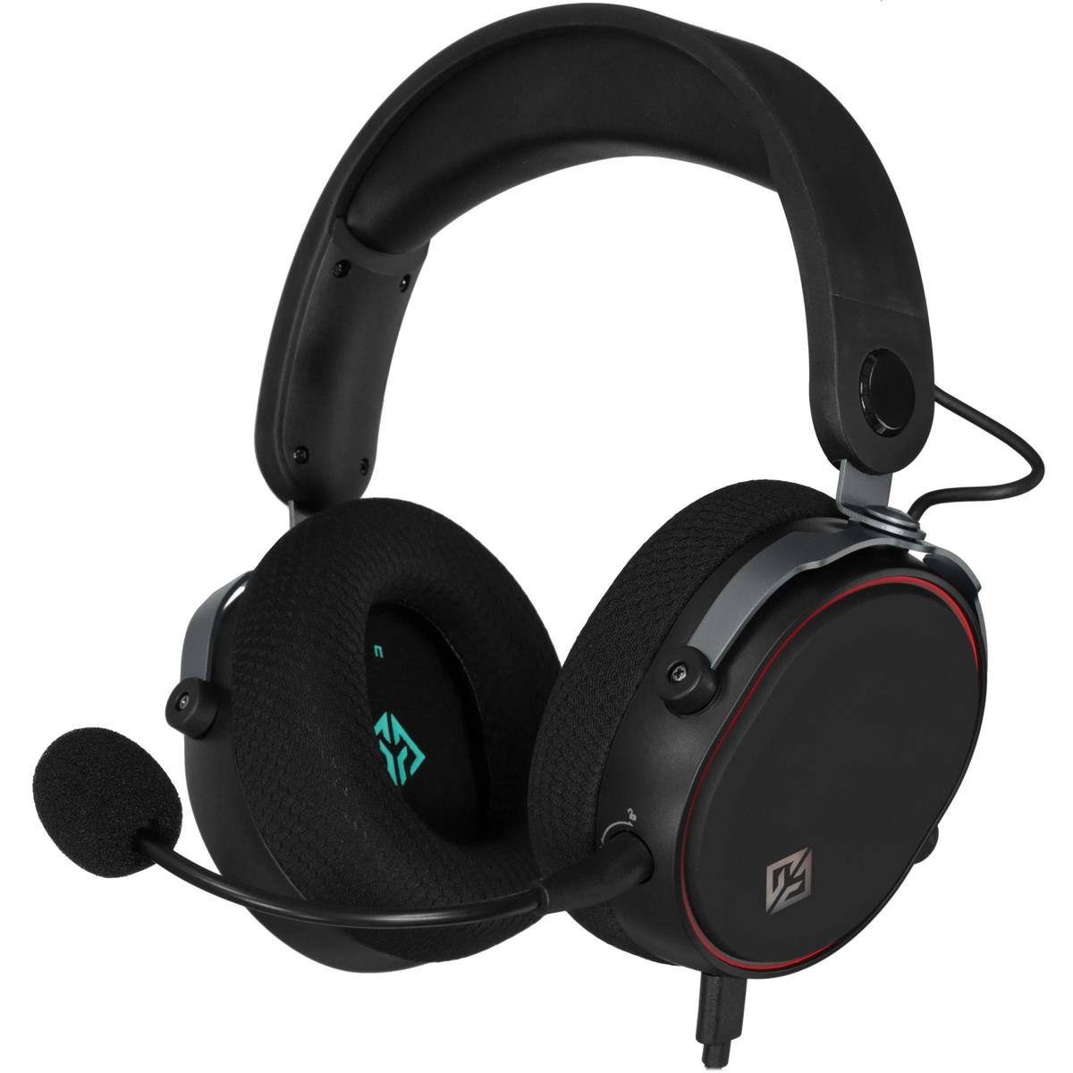 Изображение Bluetooth-гарнитура/наушники GMNG GG-HS405W мониторные BT/Radio/3.5мм оголовье (черный)