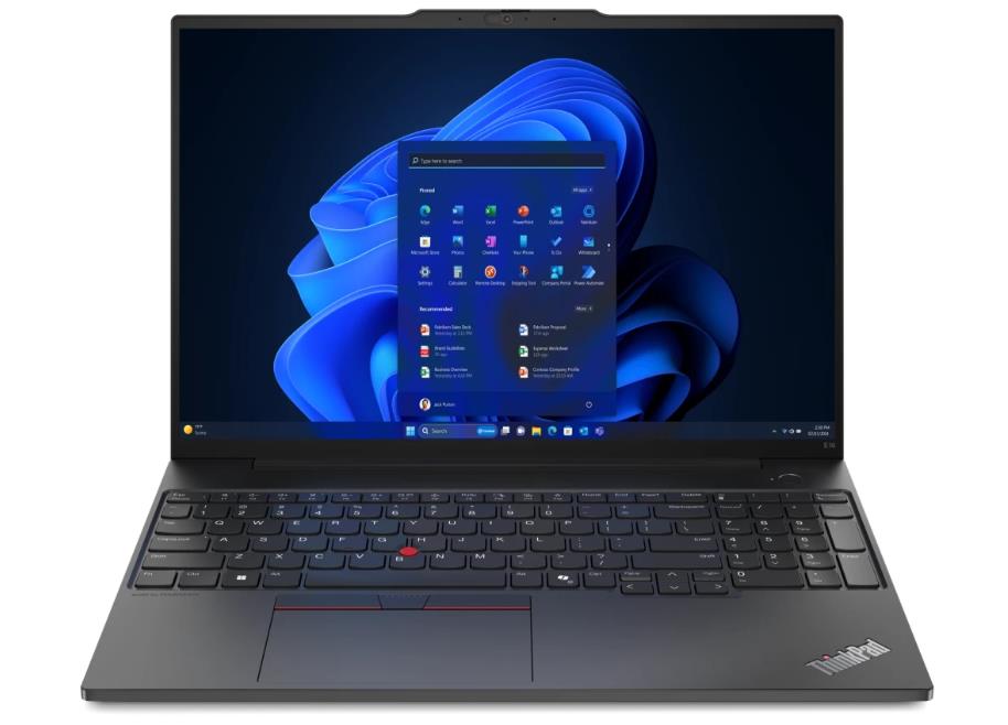 Изображение Ноутбук Lenovo ThinkPad E16 Gen 2 (AMD 7735U 2700 МГц/ SSD 512 ГБ  /RAM 16 ГБ/ 16" 1920x1200/VGA встроенная/ Без ОС) (21M6S1F000)