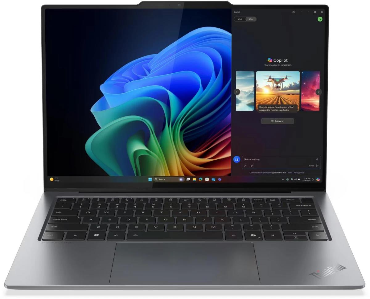 Изображение Ноутбук Lenovo ThinkPad X9-14 Gen 1 Aura Edition (Intel 258V 2200 МГц/ SSD 1024 ГБ  /RAM 32 ГБ/ 14" 1920x1200/VGA встроенная/ Windows 11 Pro) (21QA002CGQ)