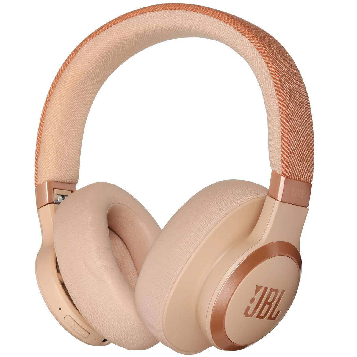 Изображение Bluetooth-гарнитура/наушники JBL LIVE 770 NC (бежевый)