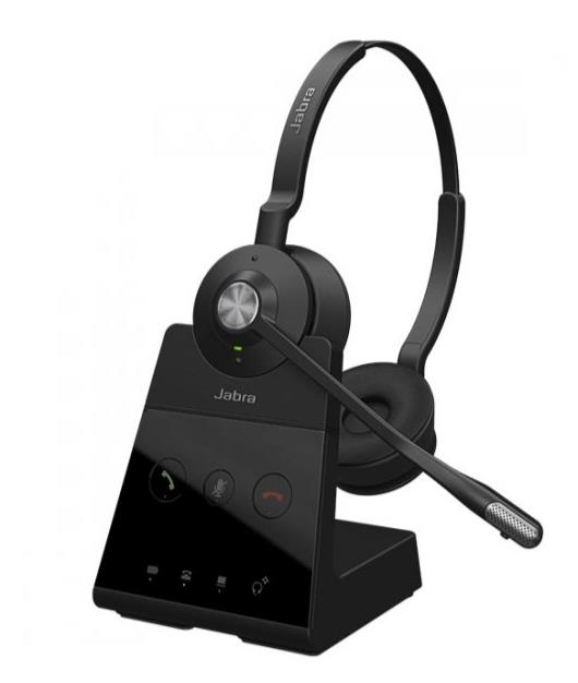 Изображение Bluetooth-гарнитура/наушники Jabra Engage 65 Stereo EMEA (черный)