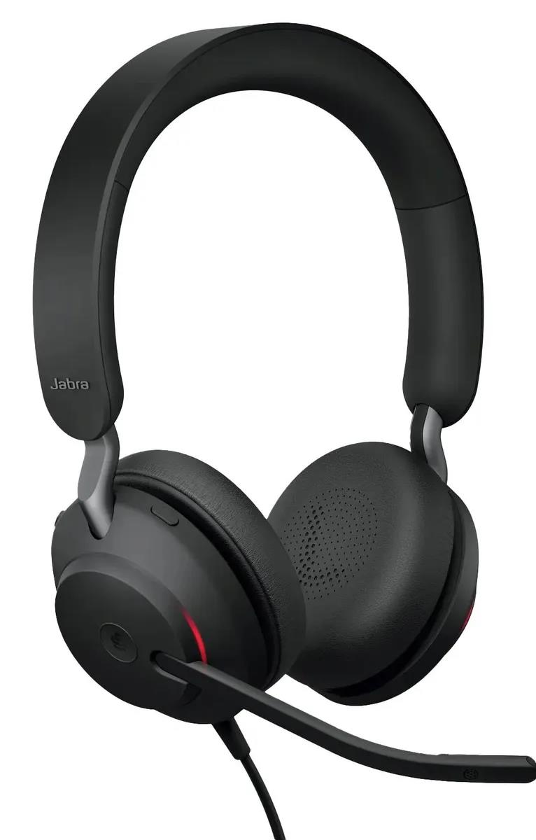 Изображение Наушники Jabra Evolve2 40 SE Stereo MS черный