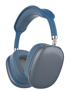 Изображение Bluetooth-гарнитура/наушники Qumo Emotion (ВТ 0092) MicroSD AUX накладная Bluetooth 5.3 360 мА 10ч (синий)