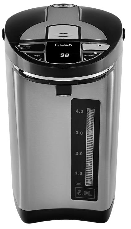 Изображение Термопот LEX LXTP 3610 (5 л /1450 Вт /серый, черный)
