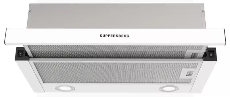 Изображение Встраиваемая вытяжка Kuppersberg SLIMHIT 60 W (белый, )