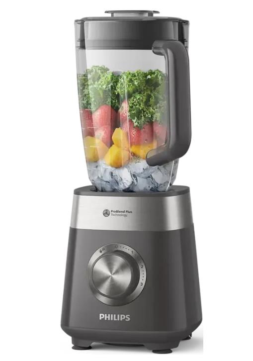 Изображение Блендер Philips HR3020/20 (стационарный/1000 Вт/серый)