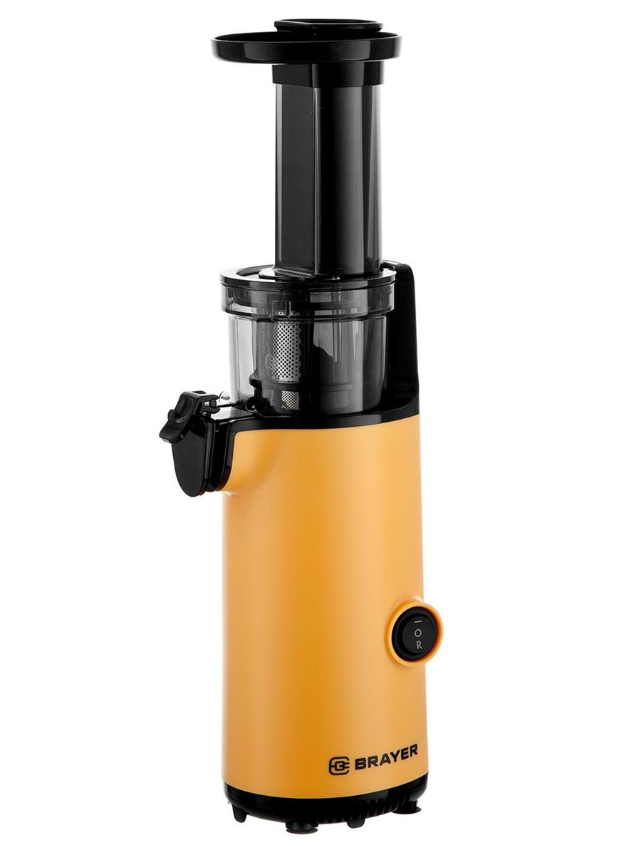 Изображение Соковыжималка Brayer BR1706YE (шнековая/130 Вт /желтый)