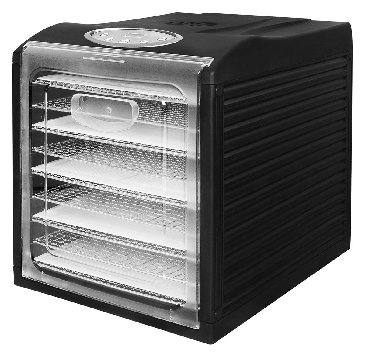 Изображение Сушилка для овощей Hyundai HYFD-1803, 27 поддонов (поддонов 27 шт, 700 Вт , черный)