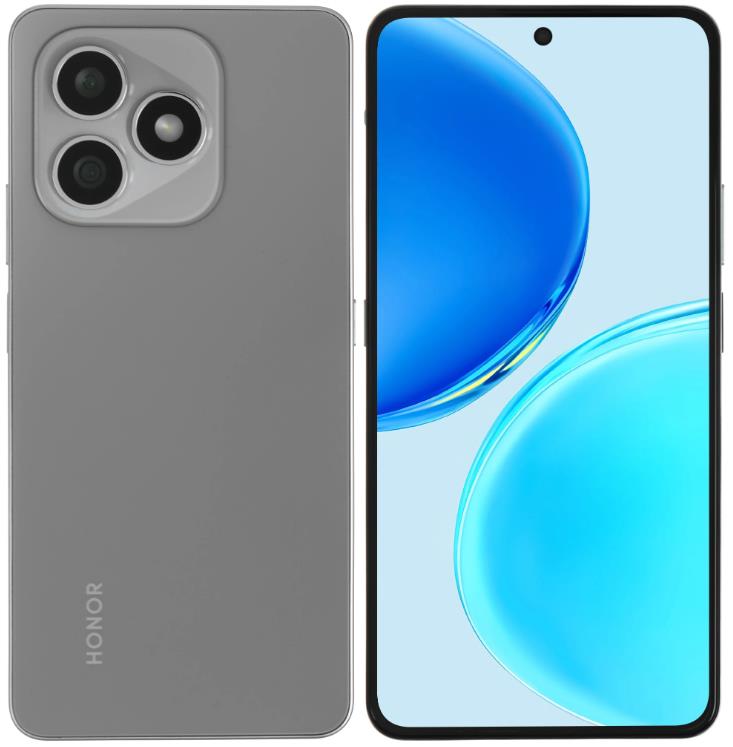 Изображение Смартфон HONOR X8d (256 Гб/8 Гб) серый