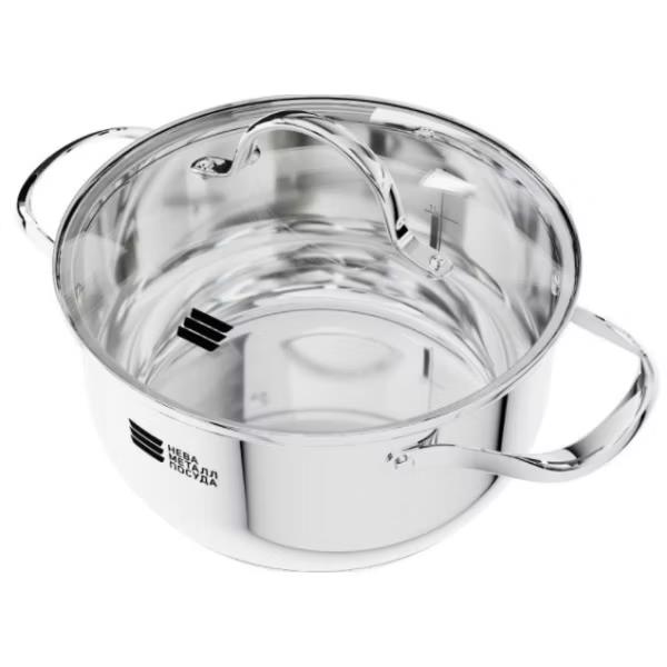 Изображение Кастрюля НЕВА МЕТАЛЛ ПОСУДА КС123 "Presto" (2,3 л )