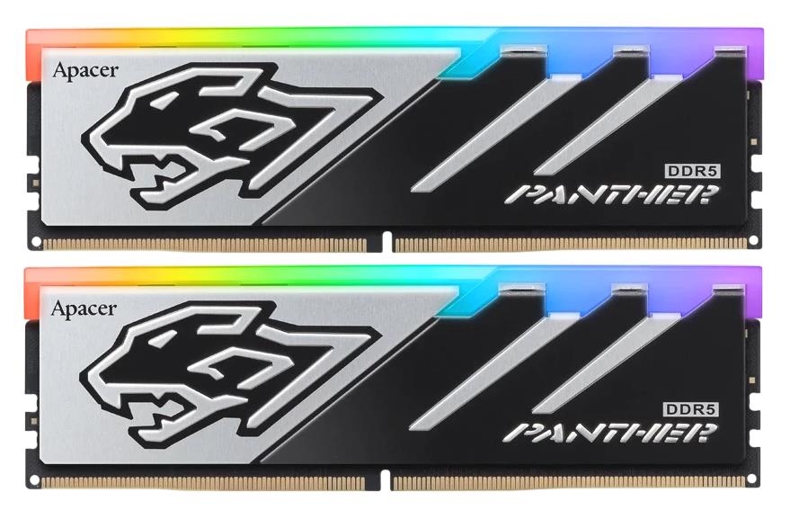 Изображение Оперативная память 2x16 GB DDR5 Apacer PANTHER RGB (48000 Мб/с, 6000 МГц, CL40)