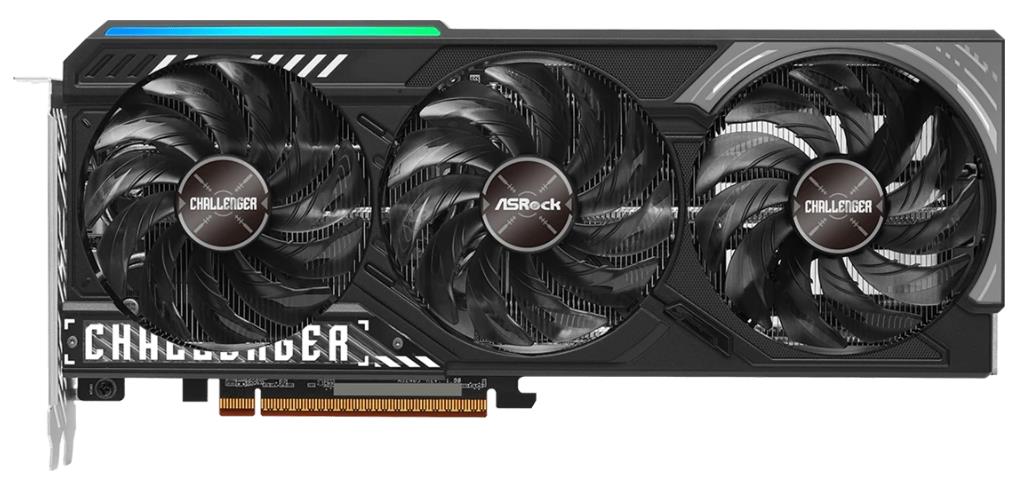 Изображение Видеокарта ASRock AMD Radeon RX 9070 Challenger 16Gb 16 Гб (Radeon RX 9070, GDDR6)/(RX9070 CL 16G)