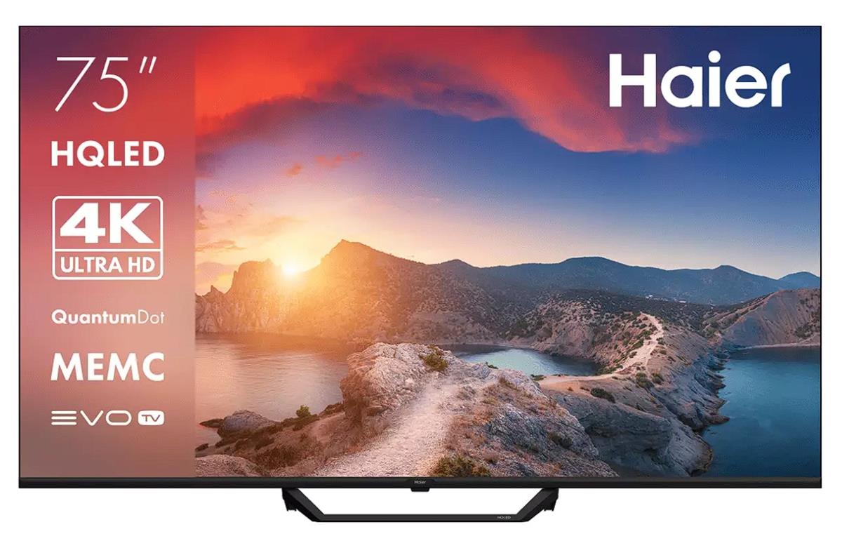 Изображение Телевизор Haier 75 Smart TV S2 Pro 75" HDR, 4K Ultra HD Smart TV черный