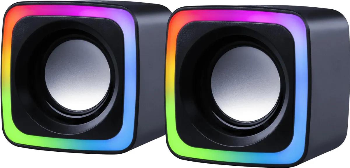 Изображение Компьютерная акустика Defender (65117) Solar 7 (2.0 / 6 Вт  / черный)