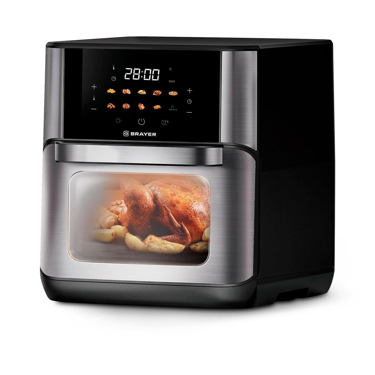 Изображение Аэрогриль Brayer BR2054 (1800 Вт /12 л )