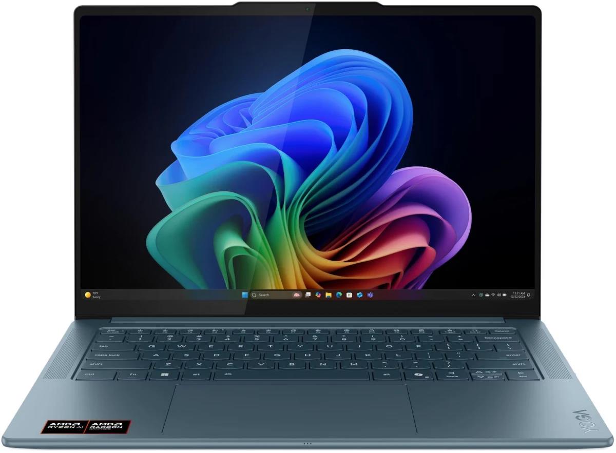 Изображение Ноутбук Lenovo Yoga Pro 7 14ASP10 (AMD 365 2000 МГц/ SSD 1024 ГБ  /RAM 32 ГБ/ 14.5" 2944х1840/VGA встроенная/ Без ОС) (83LX000RRK)