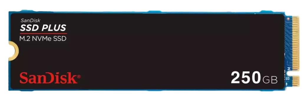 Изображение SSD диск SanDisk Plus 250 Гб 2280 (SDSSDA3N-250G-G26)