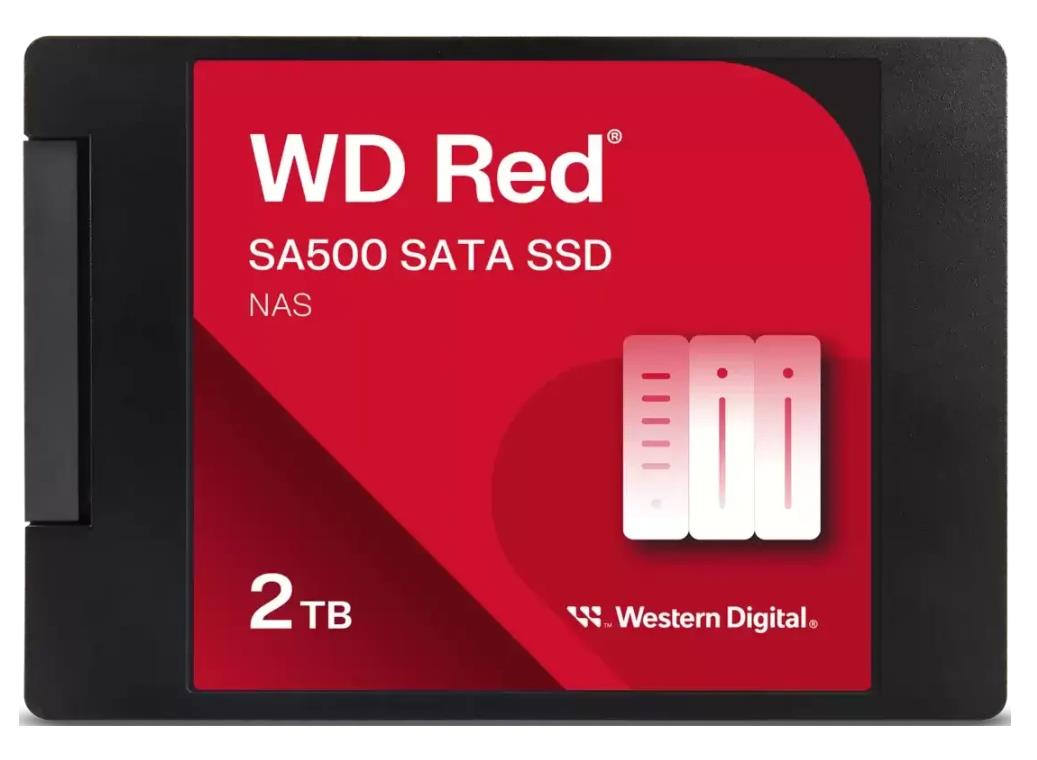 Изображение SSD диск Western Digital Red SA500 2000 Гб 2.5" (WDS200T2R0A)