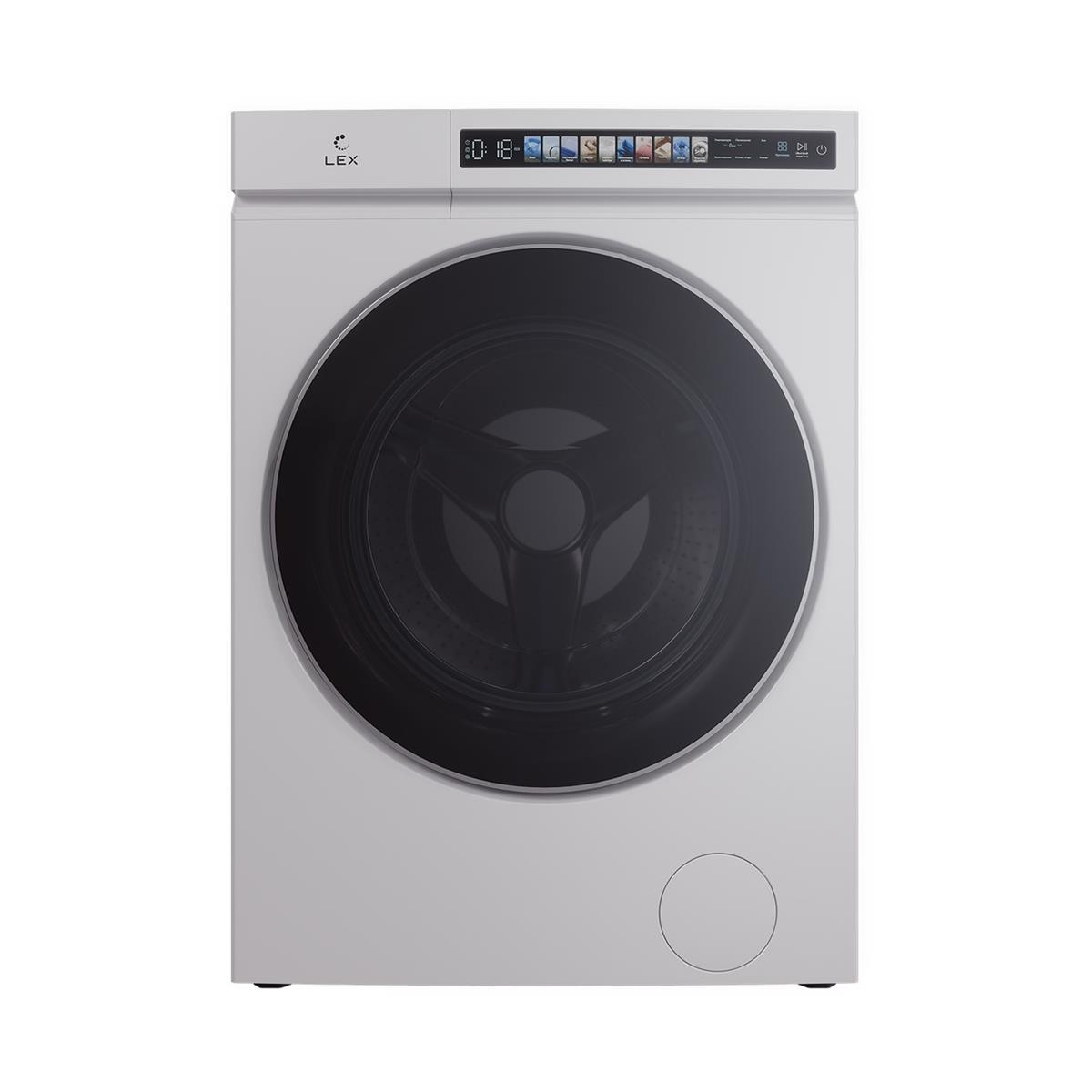 Изображение Стиральная машина LEX LWM 10612 WHID MAGNA, белый (фронтальная, 10 кг, 1200 об/мин )