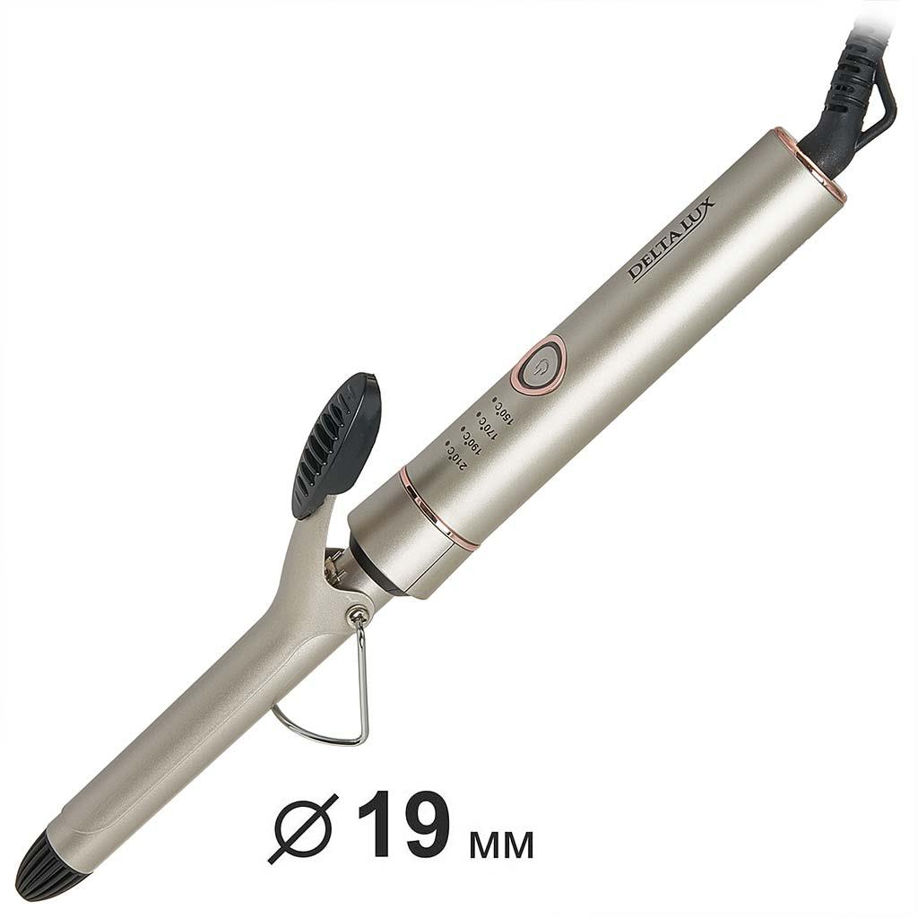 Изображение Щипцы для волос DELTA LUX DE-5400 (36 Вт /210 °C/керамическое)