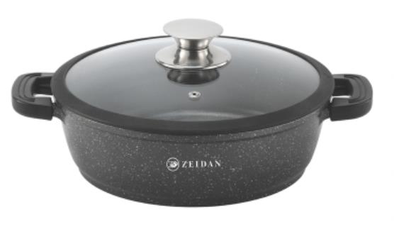 Изображение Жаровня Zeidan Z-501038 Black алюминий 4,8 л